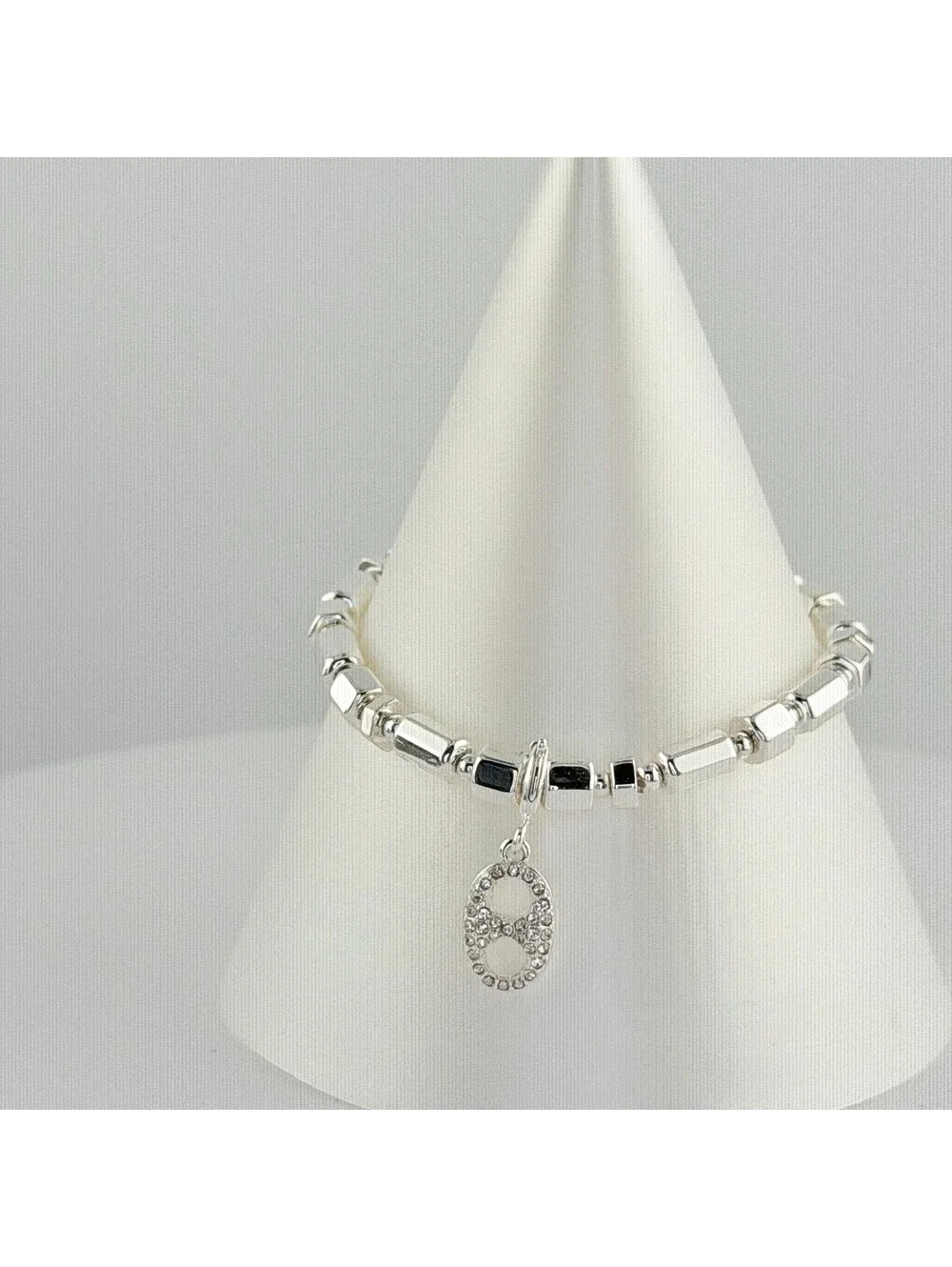 Bomb Party Single Stack Bracelet - on Silver Plating #195